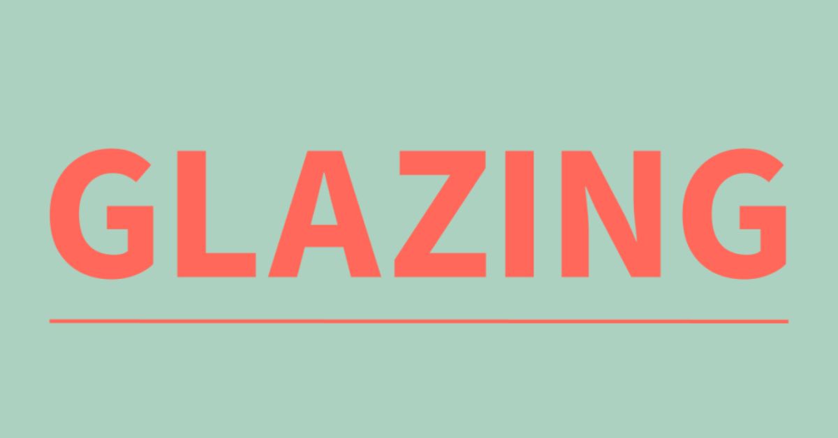 glazing meaning slang