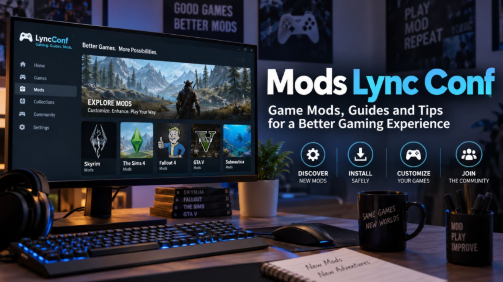 lyncconf game mods